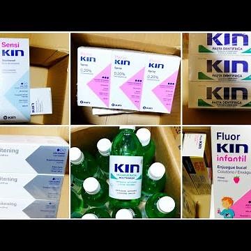 كين KIN الطبية تعرفي هذه منتجات لعلاج جميع مشاكل الأسنان و اللثة:معجون أسنان+غسول الفم+بخاخ