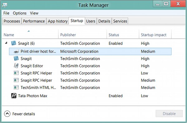 How to disable Startup programs and apps in Windows 11