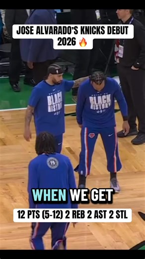 Jose Alvarado Impresses in Knicks 2026 Debut
