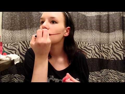 Jeff the Killer Makeup Tutorial