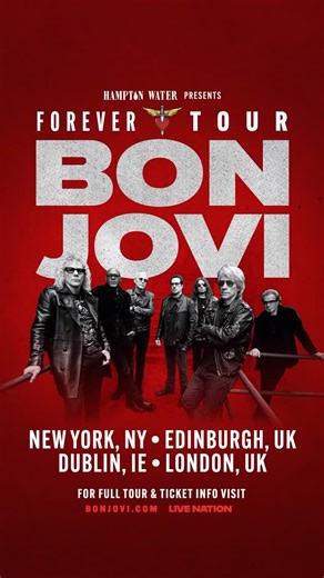 ボン・ジョヴィ日本公式 | BON JOVI JAPAN on Instagram: "ボン・ジョヴィがジョンの声帯手術を乗り越えてワールド・ツアーの開催を発表！ 現在は英米アイルランド/スコットランド公演のみですが吉報を待ちましょう🇯🇵 #bonjovi #ボンジョヴィ"