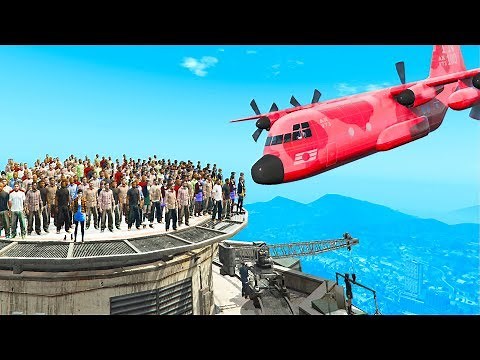 Simon Says DO NOT DODGE The PLANE! - GTA 5 Online