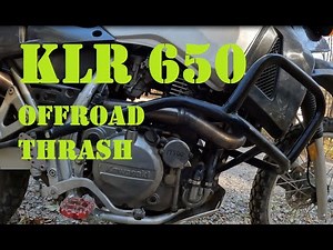 KLR 650 Off-road Adventure