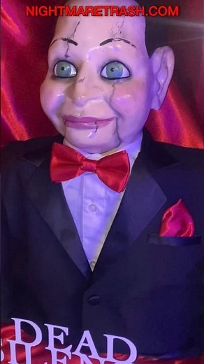 Creating the Dead Silence Billy Puppet Display #horrormovies #deadsilence #horrorcommunity #creepy