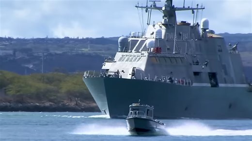 Watch inside a $500 million Navy ship built for modern warfare