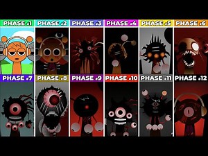 Incredibox Sprunki Pyramixed All Phase From Phase 1 To Phase 12 FULL Animated