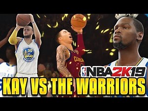 OUR HARDEST GAME.. KAY VS CURRY, KEVIN DURANT, & THE GOLDEN STATE WARRIORS! NBA 2K19 MyCareer Ep.12
