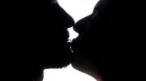 Couple Kissing Near Window Silhouette Portrait Stock Footage Video (100% Royalty-free) 9341609 | Shutterstock