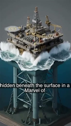 Impossible Engineering! 🤯How do these 100,000-ton Titans survive massive waves? 🌊 hidden secret