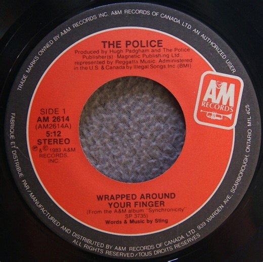 The Police - Wrapped Around Your Finger