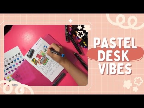 Cozy Desk Coloring Time ✨🖌️