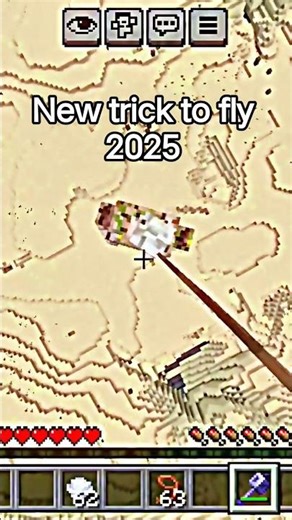 #New trick to fly 🕊️😱😍#minecraft#edit #viral #shorts