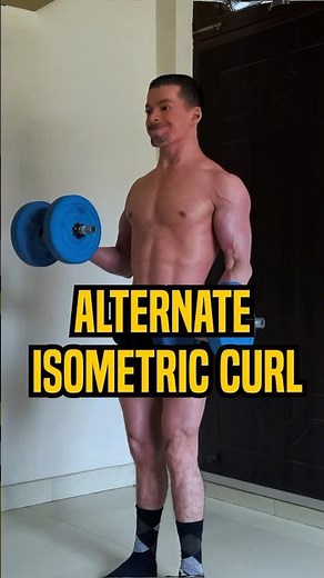 How to Do Alternate Isometric Curls for Bigger Biceps