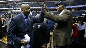 Allen Iverson, Patrick Ewing and Other Georgetown Legends Pay Respects at John Thompson Jr.'s Funeral