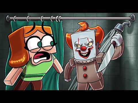 Minecraft IT - Pennywise Sneaks into The HOUSE! (IT THE MOVIE)