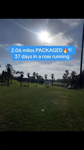 2.06miles FRIED #God #love #running #blessing #golf