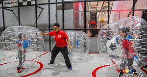 It’s ‘GameOn’ for a bullring challenge or ‘bubble’ football
