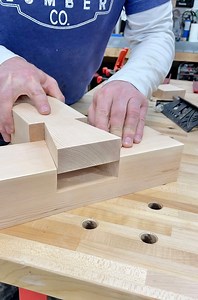 2.7M views · 86K reactions | Joinery is basically a game where you try remove wood precisely on lines you have marked. The marking and layout is the same whether you use hand tools or machines and needs to be precise and then you just choose the tool or tools you want to use to remove the wood you don't need. I prefer using power tools but occasionally I will use hand tools. | The Dusty Lumber Co. | Facebook