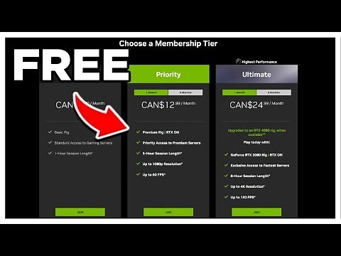 How to Get FREE GeForce Now Priority/Ultimate Membership (2023)