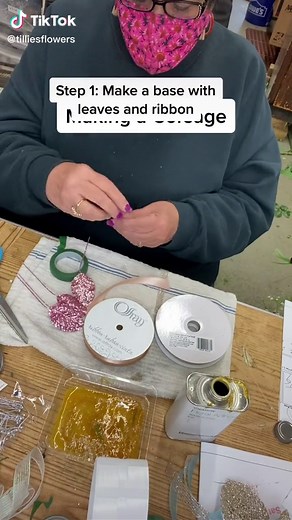 Floral Corsage Design Tutorial for Prom | Florist TikTok