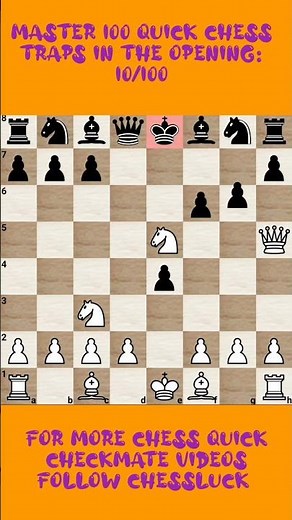 Chess quick checkmate video