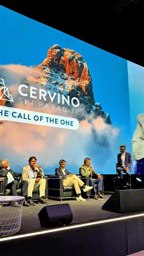 🚡 Cervino Ski Paradise al Apreski - Milano Mountain Show. #CervinoTheOne #NeverEndingSeason #CervinoSkiParadise #CervinoMountainParadise #MatterhornAlpineCrossing Valle D'Aosta | Cervino Ski Paradise