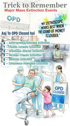 Upsc Daily Updates | Mass extinction is an event in which a large percentage of all life forms on Earth—across plants, animals, and microorganisms—are wiped out... | Instagram