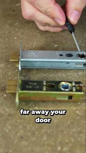 The Backset on a Tubular Latch