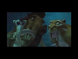 Ice Age 2002 Manny Sid Roshan and Diego Going To Ice🧊 Slide 🛝 Reversed