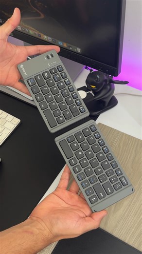 26K views · 110 reactions | ✍️ ¿Tarea urgente desde el café o la biblioteca? Este teclado Bluetooth compacto y plegable cabe en tu mochila y se conecta fácilmente. ¡Llévatelo con 20% OFF! Estudia, escribe, responde y navega en cualquier lugar.  https://bit.ly/4mtTSO3 ¿Ya sabes en qué clase lo estrenarás? Promoción válida en productos seleccionados del 06 al 19 de agosto 2025 | Steren Costa Rica | Facebook
