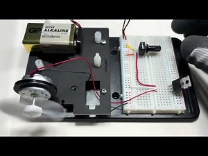 DIY Fan Speed Controller with Transistor and Potentiometer | No Arduino Needed!