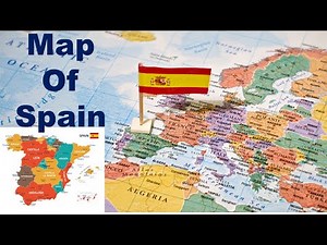 Map of Spain | Spain Map | Europe Spain Map