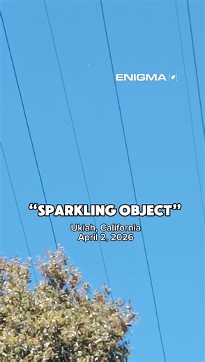 Unknown Sparkling Object in California 🛸