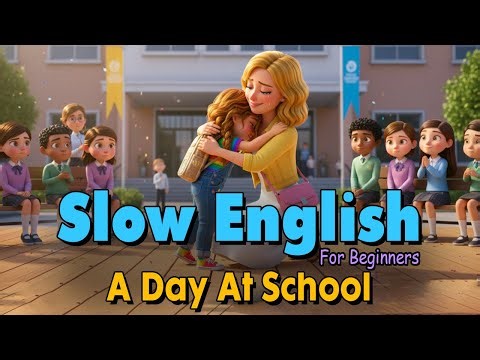 A Day At School | Easy English Listening Practice Story (A2 Level)