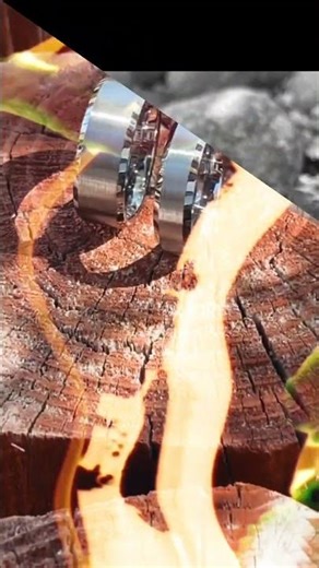 Two Rings. One Promise. The Perfect His & Hers Wedding Band Set 💍