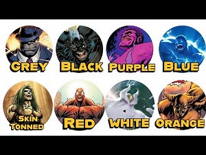 11 (Every) Colour of Hulk Explained in 18 minutes? All Non-Green Variants of Hulk Explained