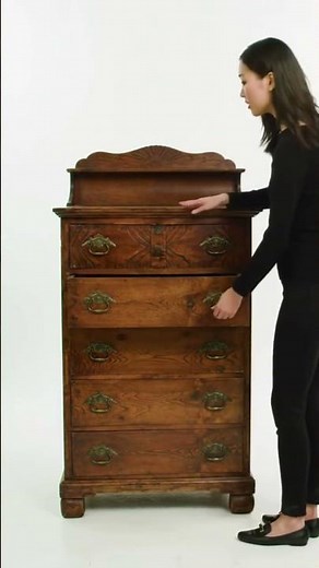 🗄️ Five Drawer Wooden Chest Reveal 🛠️ | Real Wood Perfection!