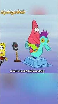 Plankton stepped on the Krusty Krab with one foot.