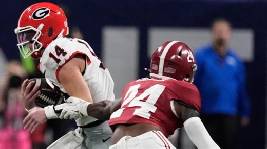 Georgia dominates Alabama in SEC title game