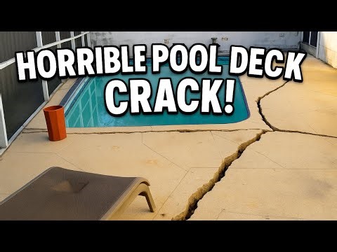 We Fixed the WORST Pool Deck Crack in Florida