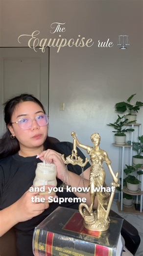 3K views · 122 reactions | Your thoughts? 樂 Do you agree with the Equipoise rule? #CriminalLaw #lawschool #law | Aliyha Tañon Francisco | Facebook
