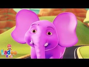 Ek Mota Hathi, एक मोटा हाथी, Rhyme for Kids in Hindi