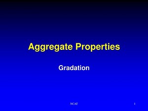 Aggregate Properties - SlideServe