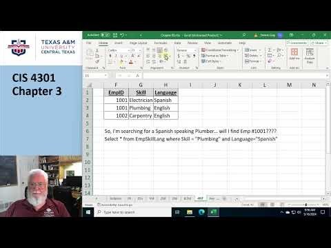 CIS4301 Chapter3 Part4