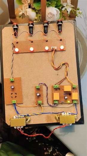 Automatic Load Sharing Transformer With Cutoff System #electricalprojects #shorts