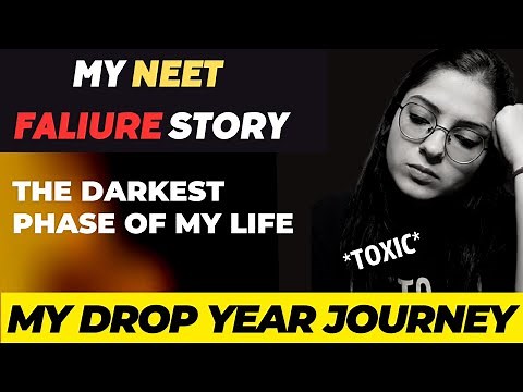 *MY NEET FAILURE STORY*📚😔 *The Darkest Phase of My Life* | NEET Motivation