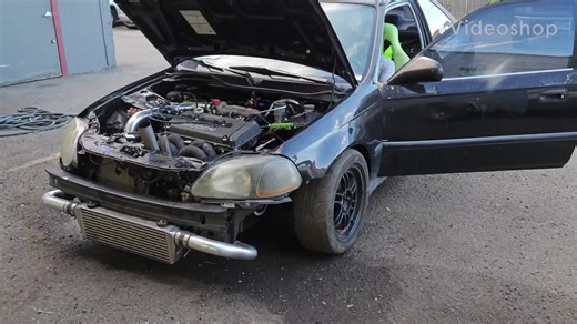 Boosted B16 Turbo Launch Control Setup