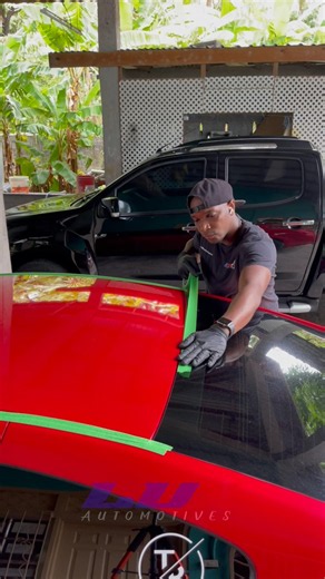 Nissan G37 Roof Prep Begins