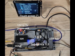 Android Car Head Unit - Orange Pi4 LTS, OBDII, DAB and FM receiver, Android Auto, Dash camera. Part2