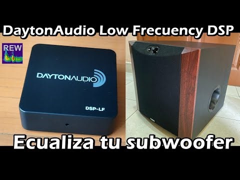 Ecualiza tu subwoofer / Dayton Audio Low frecuency DSP controller